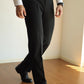 Slim Fit Elastic Straight Trousers