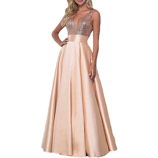 ELLA - Sequined Skin Formal Evening Dress