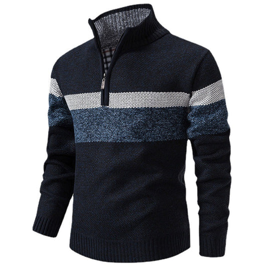 Thick Warm Quarter zip For Men