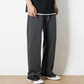 Loose Drooping Cotton Terry Knitted Track Sweatpants