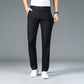 Summer Ice Silk Casual Pants Straight Loose Business for Men