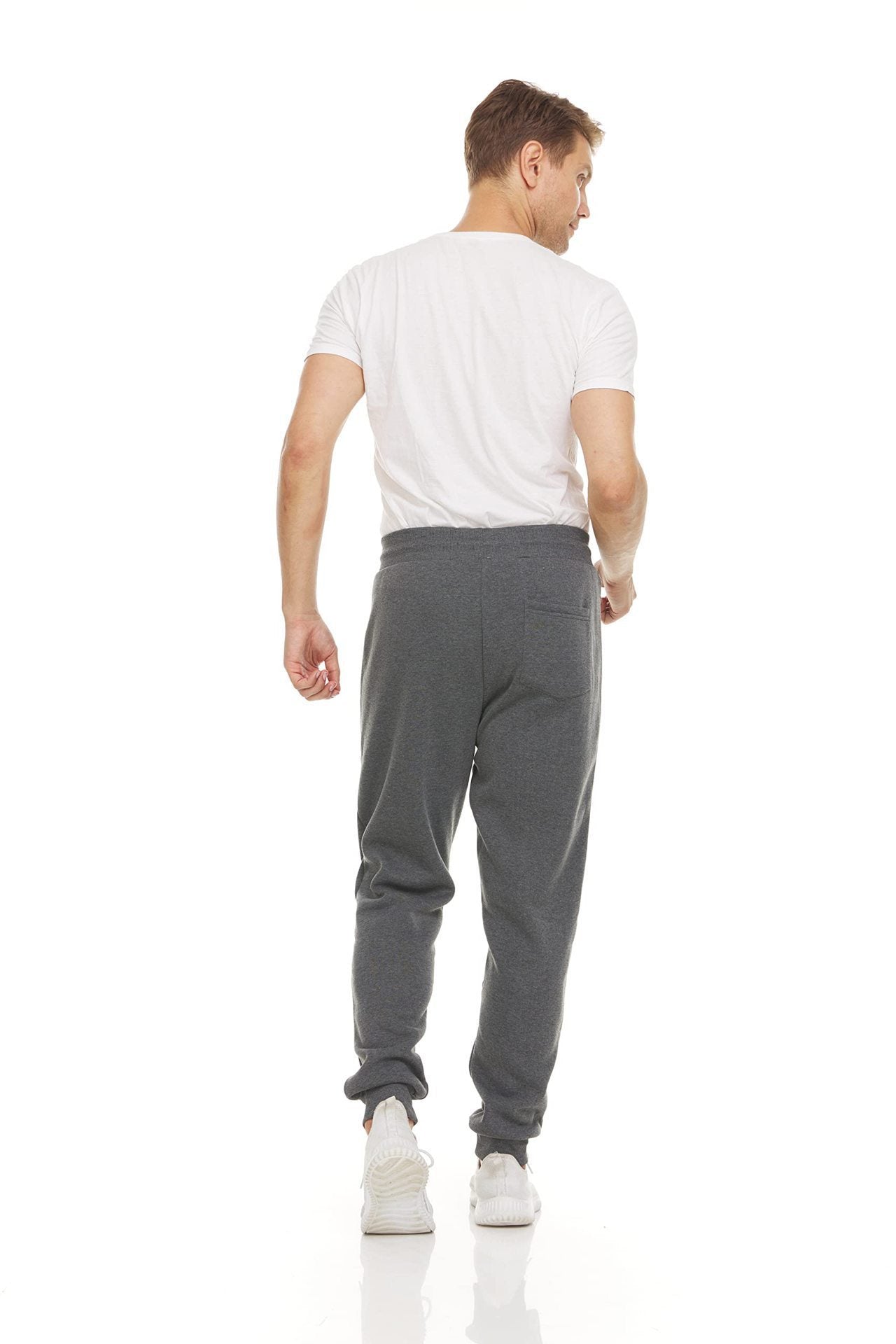 Sports Casual Zipper Ankle-tied Feet Running Trousers