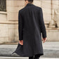 British Long Trench Woolen Coat