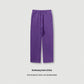 Solid Color Loose Track Thickened Casual Pants