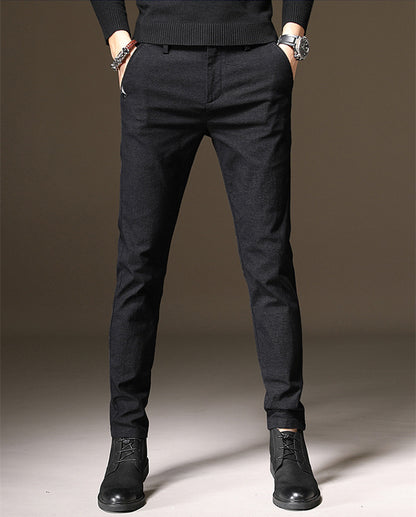 Slim Fit Elastic Pencil Pants