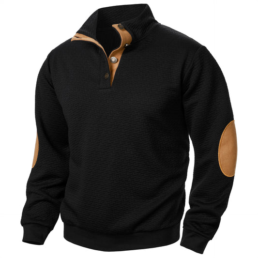 Men's Stand Collar Sweater