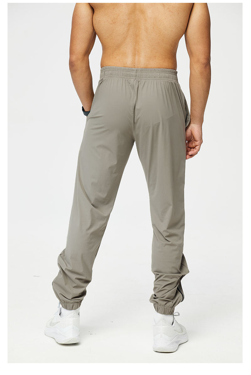 Summer Thin Section Zipper Ankle-tied Outdoor Casual Pants