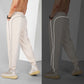 Running Training Reflective Ankle-tied Slim Fit Exercise Casual Pants