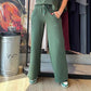 Casual Loose Wide Leg Trousers set